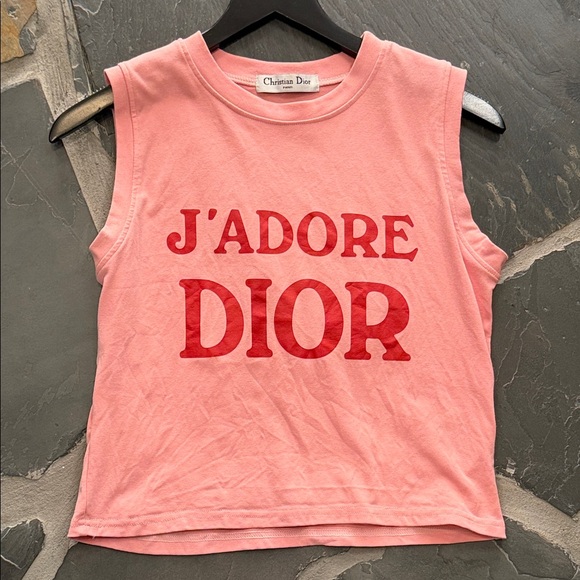 Dior Tops - Christian Dior Pink Sleeveless Top sz M